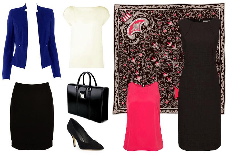 12 tone  Bright Winter women's corporate with vintage Pucci scarf